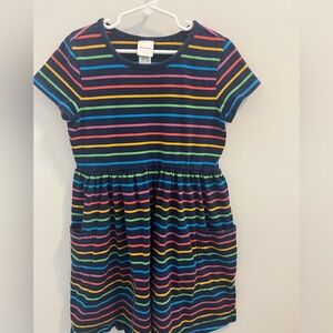 Hanna Andersson short sleeve Pocket dress size 8